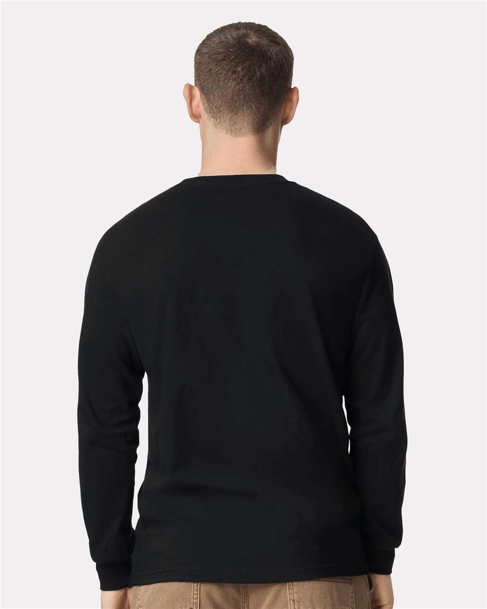 Heavyweight Cotton Long Sleeve T Shirt - Image 2